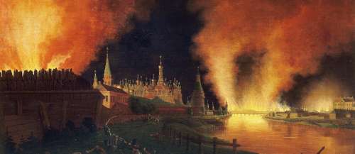 Petits témoins de la grande histoire : l'incendie de Moscou