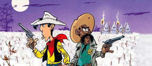 Quand Lucky Luke tire dans le 