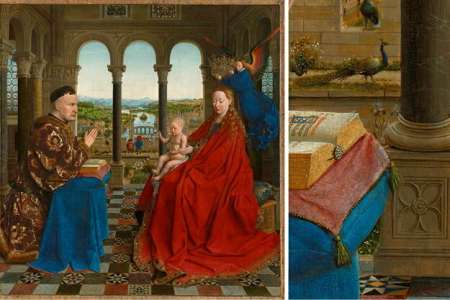 Au Louvre, la restauration d’un chef-d’œuvre de Jan van Eyck