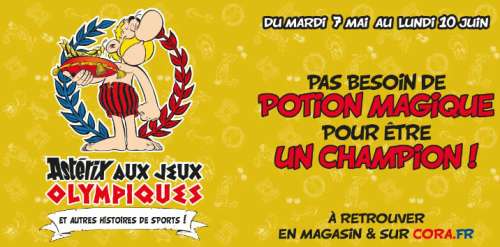 Cartes Asterix Jeux aux Olympiques Cora 2024 : Échange, achat et vente