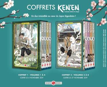 Doki-Doki annonce l'intégralité de Ken'en - Comme chien et singe dans 2 coffrets