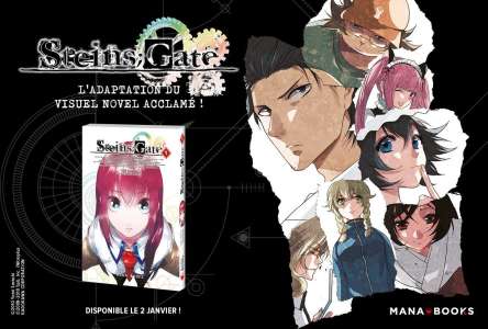 La saga culte Steins;Gate débarque en manga chez Mana Books
