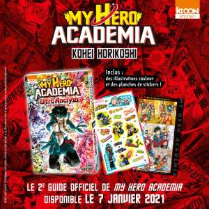 Ultra Analysis, un nouveau guide officiel de My Hero Academia chez Ki-oon