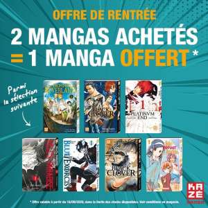 Kazé vous offre des mangas