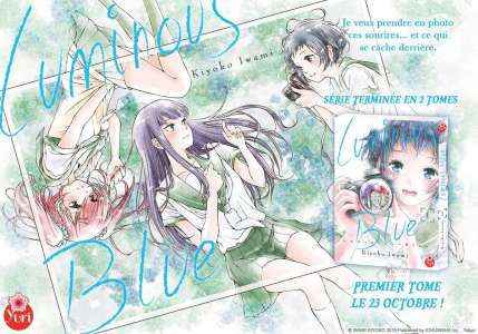 Le yuri Luminous Blue à paraitre chez Taifu comics