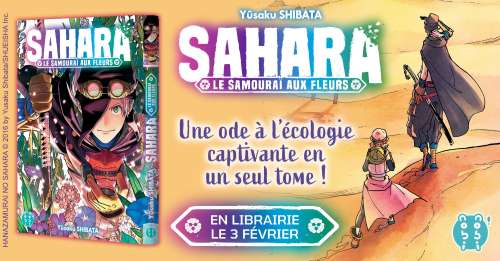 Sahara, le samouraï aux fleurs s'installe chez nobi nobi!