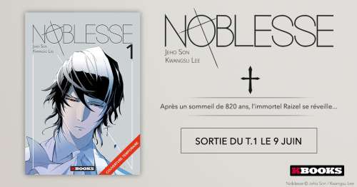 La sortie papier du webtoon Noblesse se précise