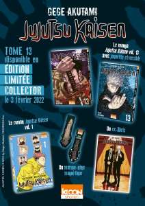 Jujutsu Kaisen: un premier roman et une édition collector chez Ki-oon