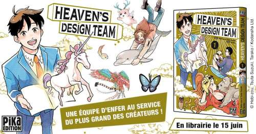 Le manga Heaven's Design Team annoncé par Pika