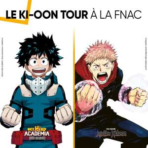 Les héros du catalogue Ki-oon envahissent les Fnac de France