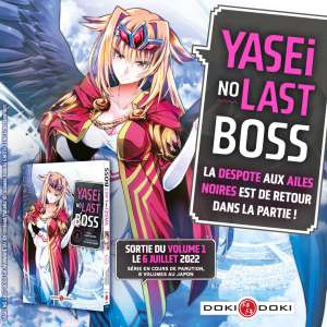 Le manga Yasei no Last Boss arrive chez Doki-Doki