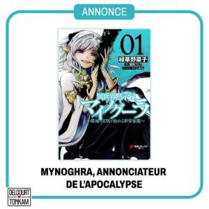 Le manga Mynoghra - Annonciateur de l'apocalypse acquis par Delcourt/Tonkam