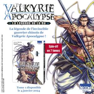 Valkyrie Apocalypse - La légende de Lü Bu annoncé par Ki-oon