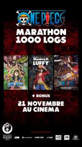 Le 1000e épisode de One Piece célébré au cinéma et sur mobile