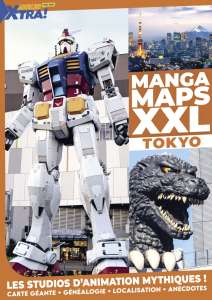 Un numéro hors-série spécial studios d'animation sur la carte de Tokyo pour Animeland X-Tra