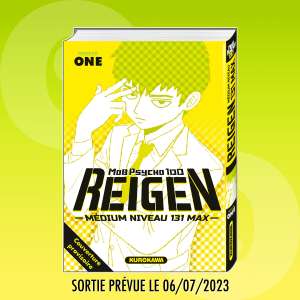 Mob Psycho 100 de retour chez KUROKAWA avec le one-shot Reigen