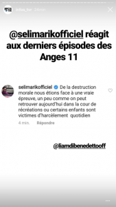 Sélim : Victime de harcèlement moral sur le tournage des Anges 11 ? Découvrez son message choc !