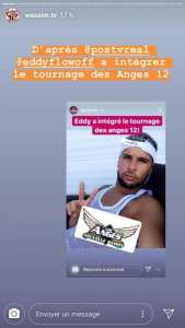 Les Anges 12 : Une photo confirme la participation d’Eddy Flow