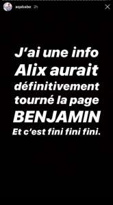 Alix (LMAC) prête à se remettre en couple avec Benji Samat ? On a la réponse !