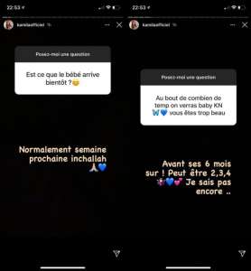 Kamila : Prête à accoucher ? Elle se confie sur la date exacte du terme