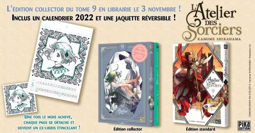 L'atelier des sorciers tome 9 aura sa version collector