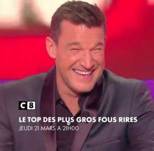 Ce soir sur C8 « Le top des plus gros fous rires » avec Benjamin Castaldi (vidéo)