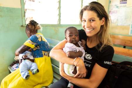 Laury Thilleman nommée ambassadrice d’UNICEF France