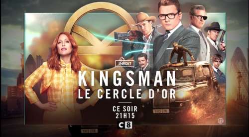 « Kingsman : le cercle d’or » ce soir sur C8 (inédit)
