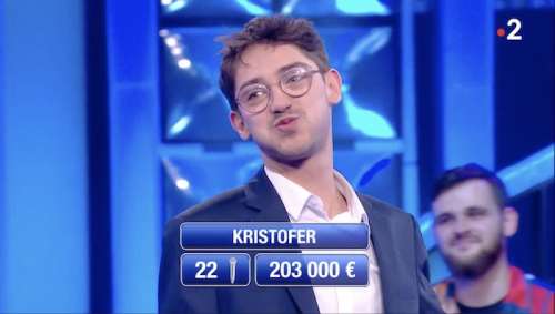 « N’oubliez pas les paroles » : Kristofer franchit les 200.000 euros de gains (+ classement des maestros mis à jour)