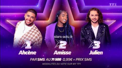 Star Academy : Ahcène, Amisse et Julien nominés (SONDAGE)