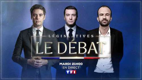 Législatives 2024 : le débat ce soir sur TF1 (25 juin)