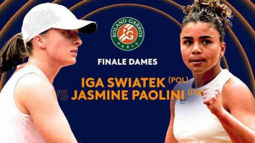 Roland Garros : la finale Swiatek / Paolini en direct (+ score en temps réel et résultat final)