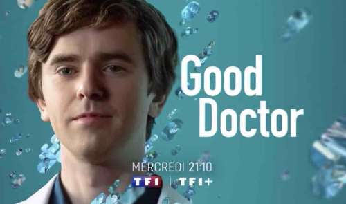  « Dernier épisode de la saison 7 du Bon Docteur sur TF1, cette nuit »

Ou alternatively:

« Cette nuit sur TF1 : La saison 7 du Bon Docteur touche à sa fin »