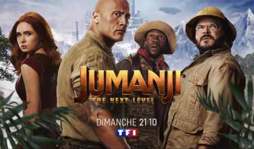  «Jumanji : cap sur le niveau suivant» sur TF1 le 27 octobre 2