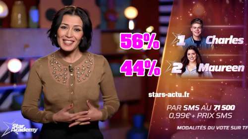 Star Academy estimations : Charles prend le large sur Maureen (SONDAGE)