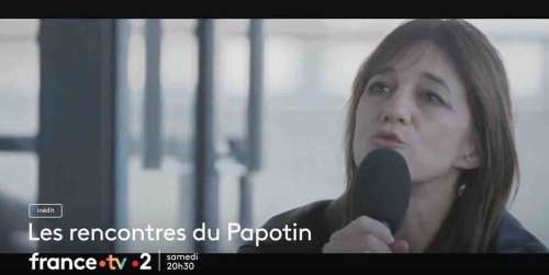 « Les rencontres du Papotin » avec Charlotte Gainsbourg ce soir sur France 2 (5 avril)