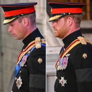 L’uniforme du prince Harry à Queen’s Vigil n’avait pas ses initiales