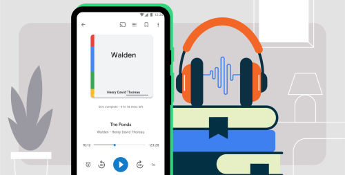 Les premiers “livres audio à narration automatisée” de Google arrivent