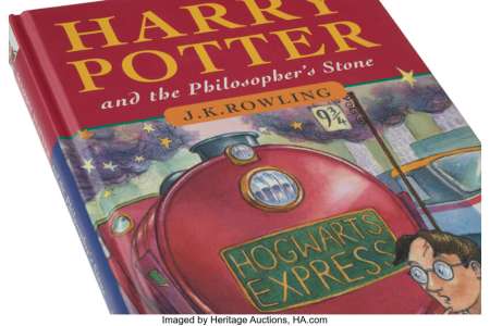 Harry Potter aux enchères, et la première édition pulvérise un record 