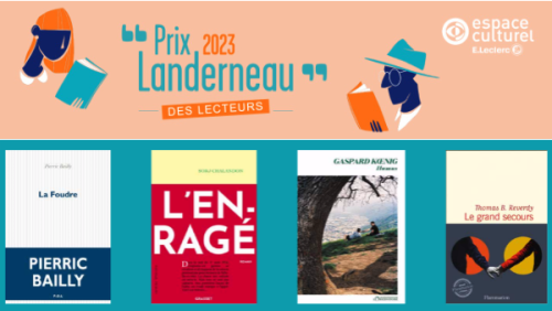 Les 4 finalistes du prix Landerneau 2023 dévoilés