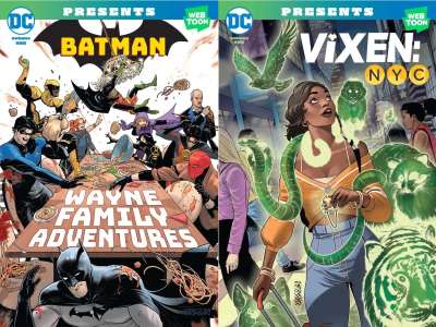 Les webtoons de DC Comics bientôt en librairie