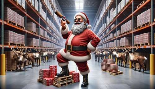 Livraison gratuite de livres : le Père Noël concurrent déloyal des libraires