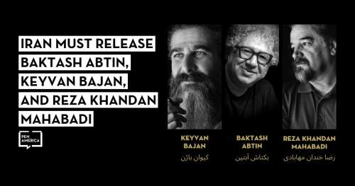 Mobilisation internationale pour libérer trois auteurs iraniens
