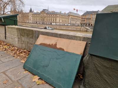 Paris veut vraiment la peau des bouquinistes des Quais de Seine