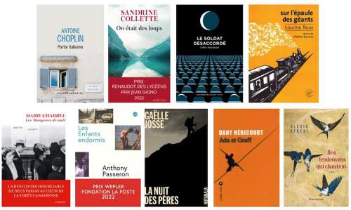 Prix des libraires : 10 romans français dans la première sélection