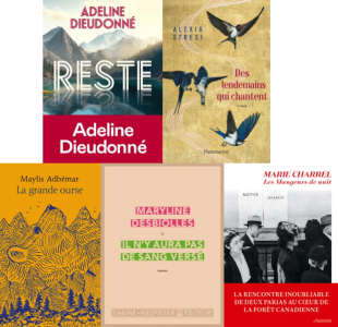 Prix France Bleu PAGE des libraires : cinq romans en lice