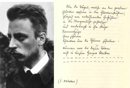 Les descendants de Rainer Maria Rilke vendent les archives du poète