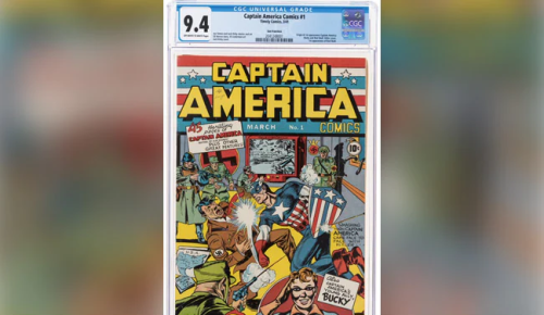 Le premier Captain America vendu pour plus de 3 millions $  