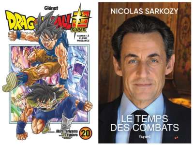 Son Goku et Vegeta supplantent Nicolas Sarkozy