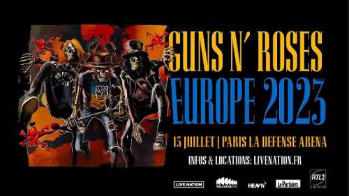 Guns N Roses annonce un concert événement en France